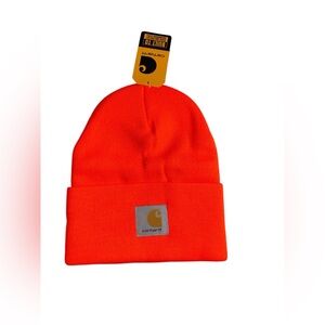 Carhartt beanie men’s hat in orange *NEW*
